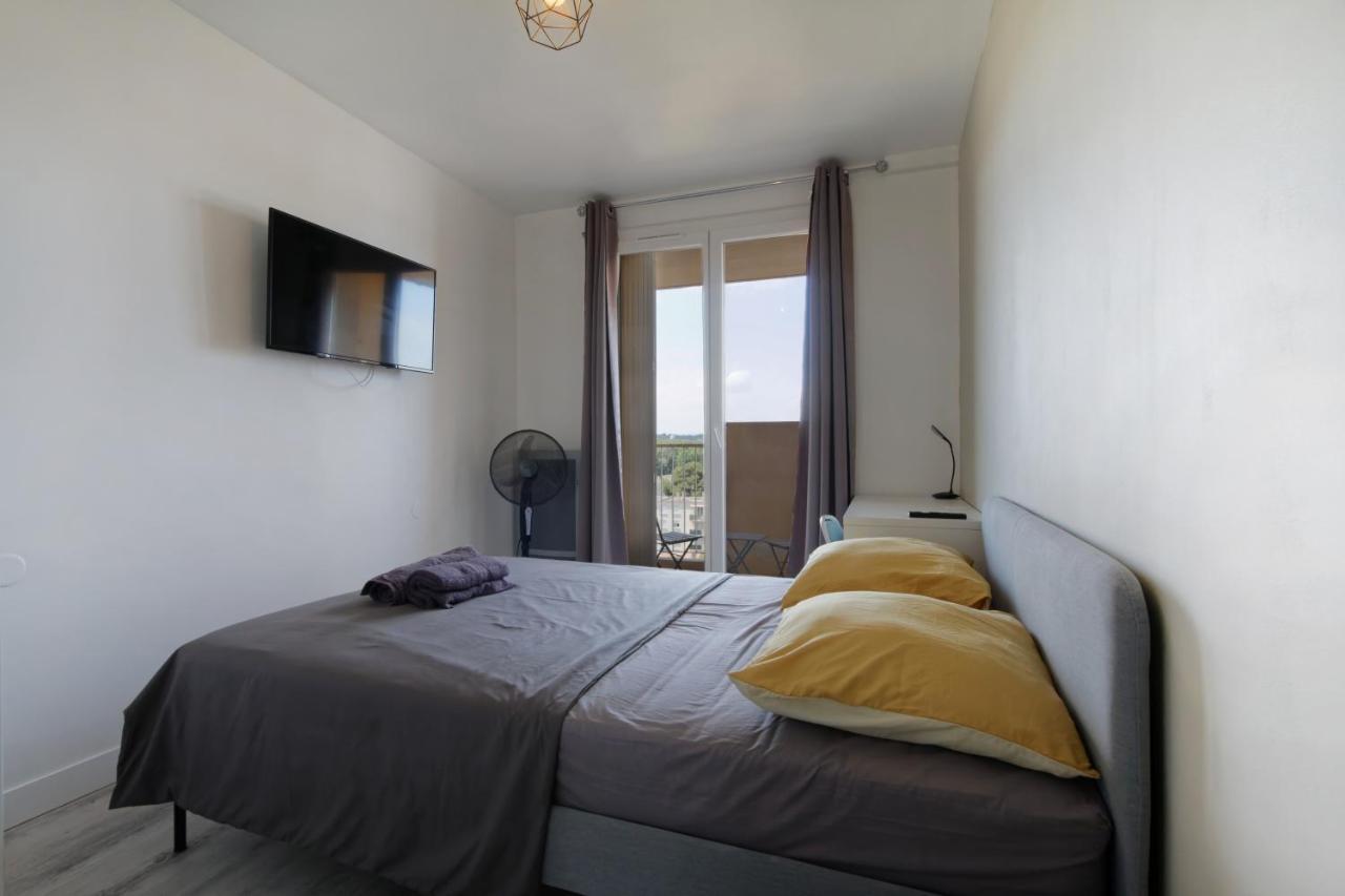 Le Beaulieu * Appartement 4 Chambres * 8Pers * Clim * Parking * Balcon Montpellier Buitenkant foto