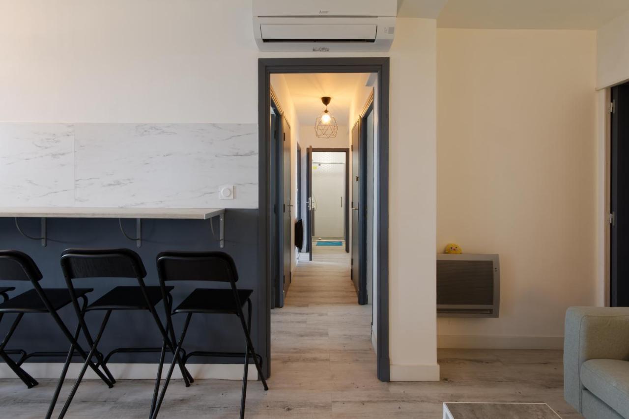 Le Beaulieu * Appartement 4 Chambres * 8Pers * Clim * Parking * Balcon Montpellier Buitenkant foto