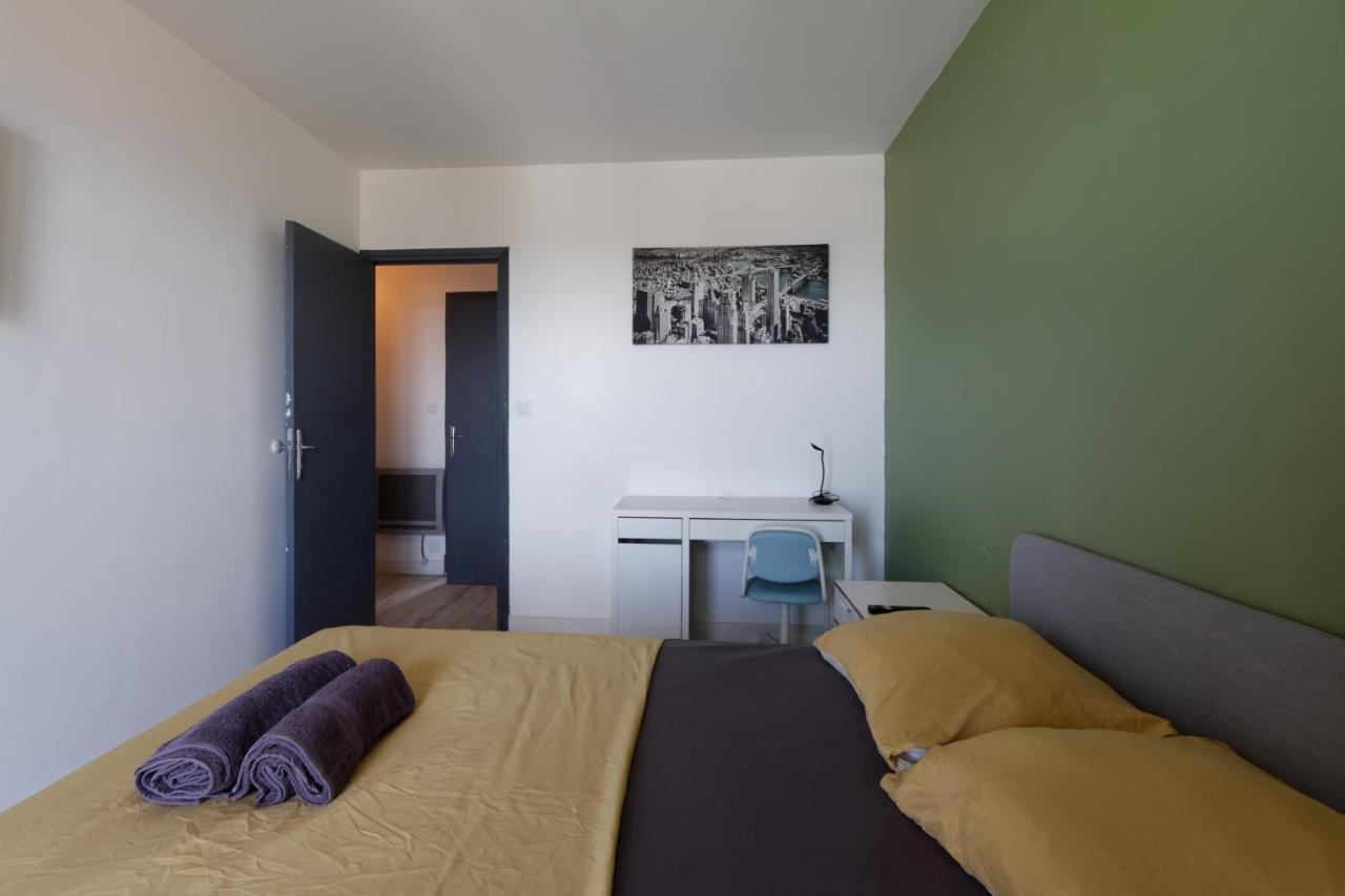 Le Beaulieu * Appartement 4 Chambres * 8Pers * Clim * Parking * Balcon Montpellier Buitenkant foto