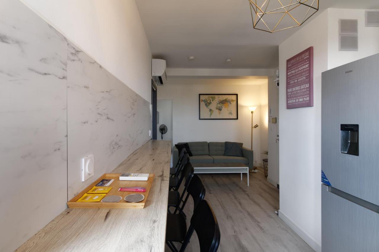 Le Beaulieu * Appartement 4 Chambres * 8Pers * Clim * Parking * Balcon Montpellier Buitenkant foto
