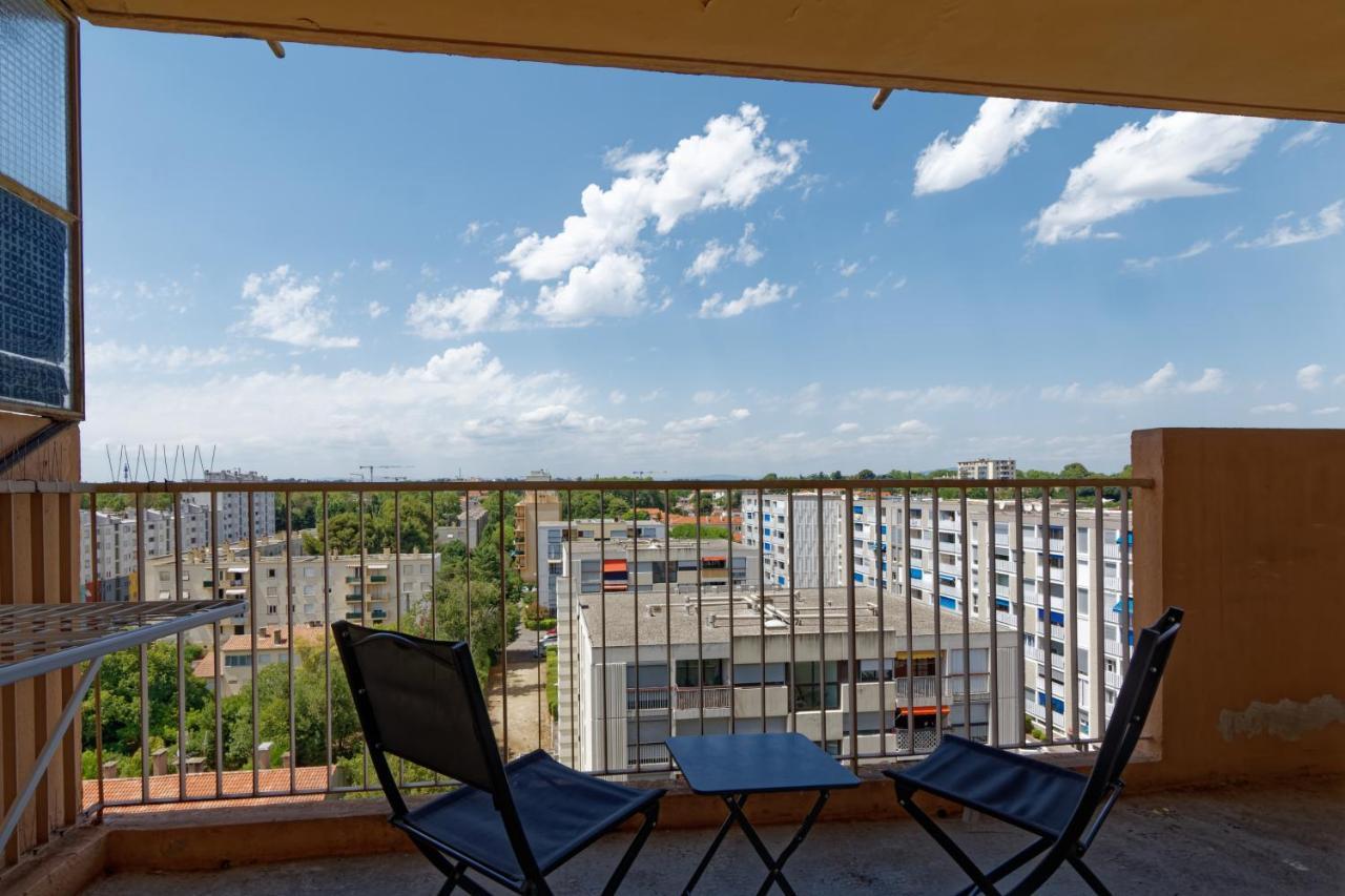 Le Beaulieu * Appartement 4 Chambres * 8Pers * Clim * Parking * Balcon Montpellier Buitenkant foto