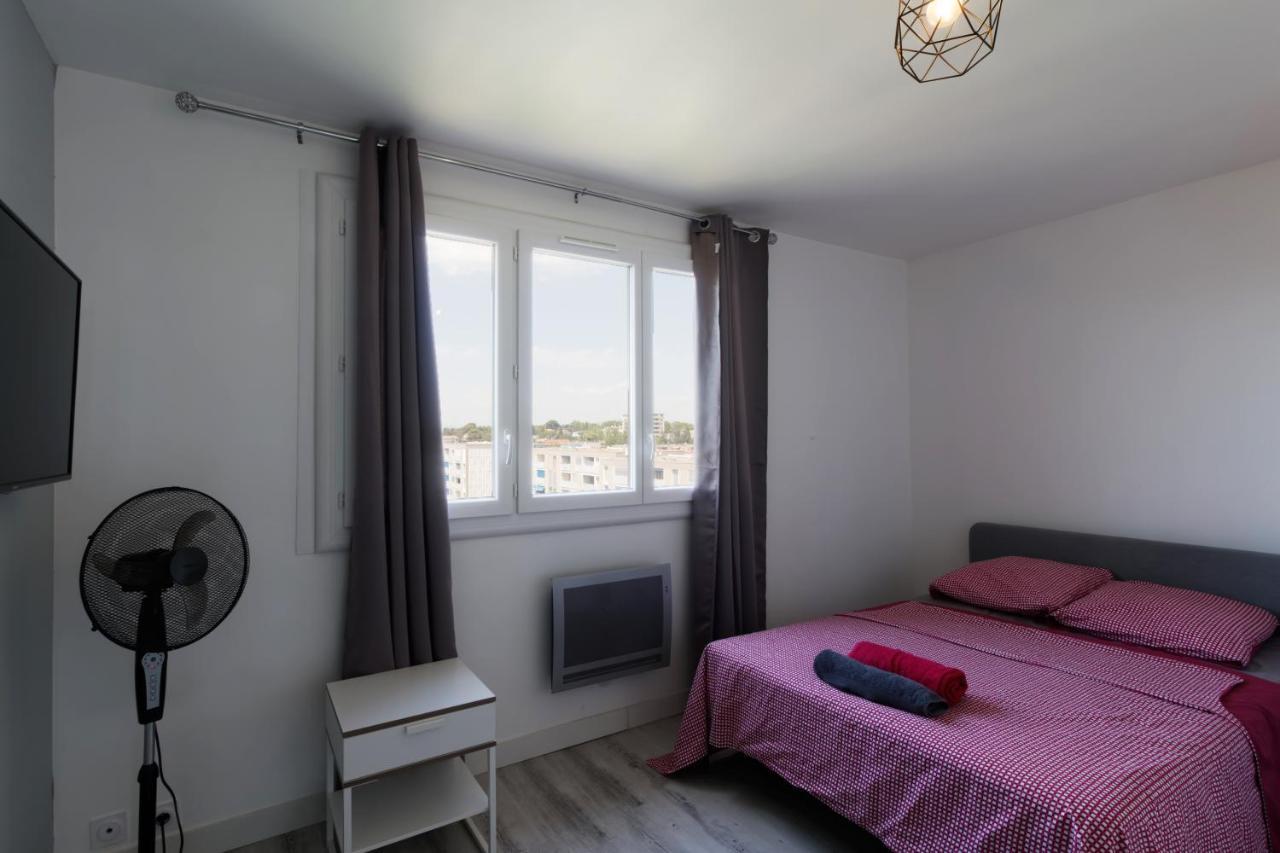 Le Beaulieu * Appartement 4 Chambres * 8Pers * Clim * Parking * Balcon Montpellier Buitenkant foto